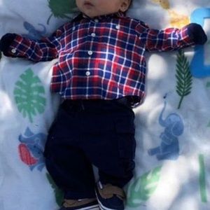 Ralph Lauren baby boy outfit